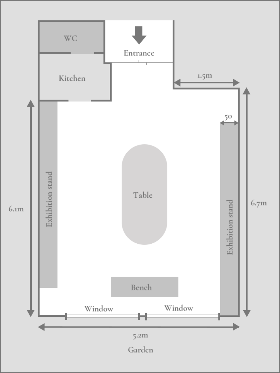 画廊岳 図面